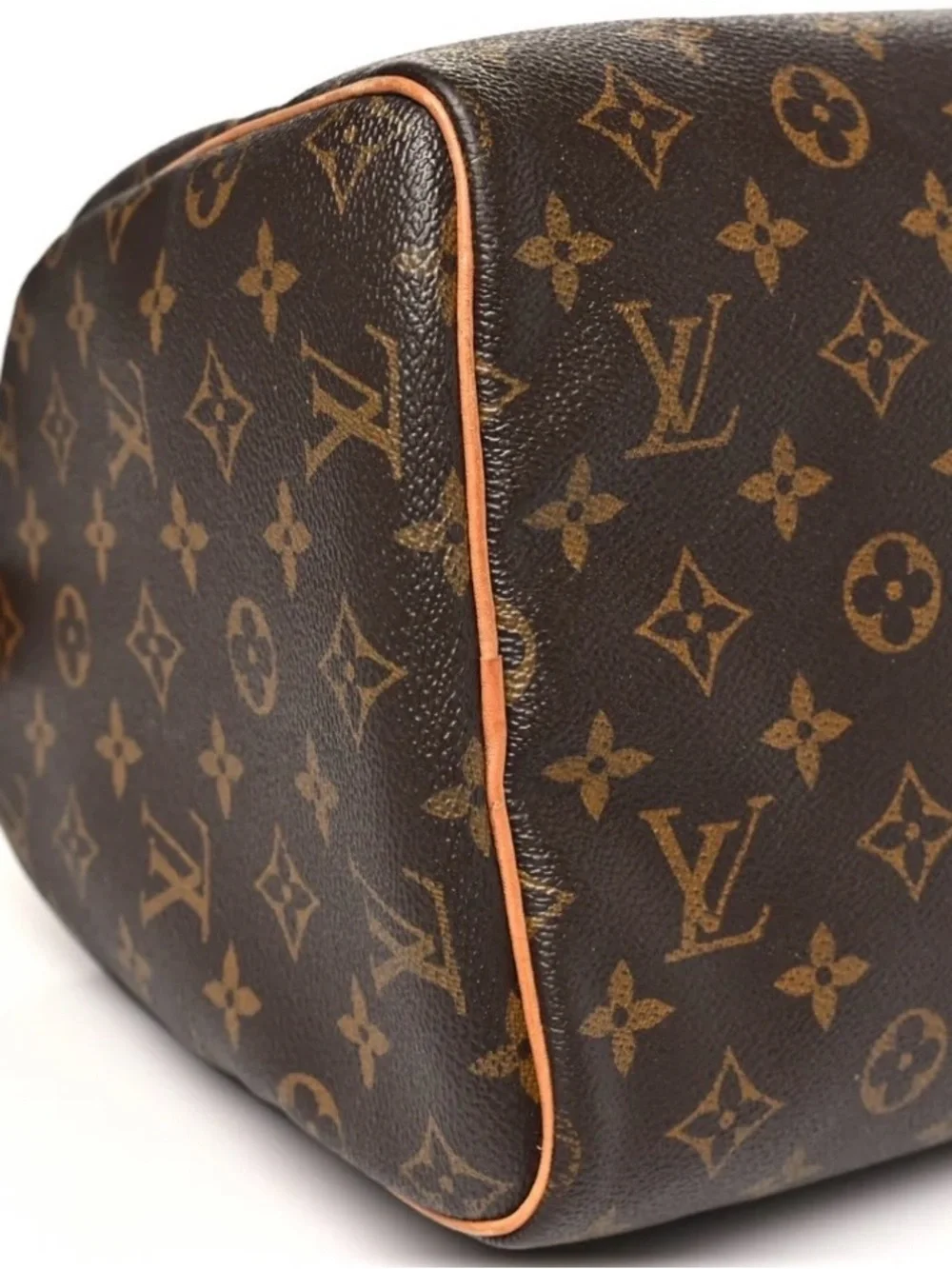 Louis Vuitton Monogram Canvas Top Handle Satchel Speedy 35.  Receipt Included - Picture 5 of 9